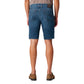 Jeckerson Blue Recycled Cotton Bermuda Shorts