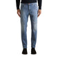 Jeckerson Light Blue Recycled Polyester Skinny Jeans
