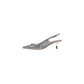 Guess Silver Polyester High Heel Pumps