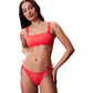 Calvin Klein Jeans Orange Recycled Polyester Swim Briefs