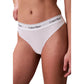 Calvin Klein Underwear White Cotton Pantie