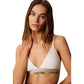 Calvin Klein Underwear White Cotton Bra