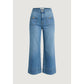 Morgan De Toi Light Blue Cotton Bootcut Jeans
