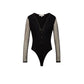 Morgan De Toi Black Polyamide Bodysuit