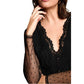 Morgan De Toi Black Polyamide Bodysuit