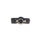 Morgan De Toi Black Polyethylene High-Waist Belt