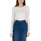 Morgan De Toi Beige Viscose Sweatshirt