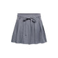 Only Gray Recycled Polyester Mini Skirt