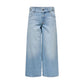 Only Light Blue Cotton Mom Jeans
