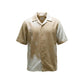 Only & Sons Beige Viscose Shortsleeve Shirt
