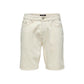 Only & Sons Beige Cotton Bermuda Shorts