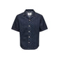 Only & Sons Blue Cotton Shortsleeve Shirt
