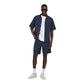 Only & Sons Blue Cotton Bermuda Shorts