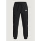 Under Armour Black And White Polyester Joggers (Workout Pants)