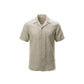 Gianni Lupo Beige Linen Shortsleeve Shirt