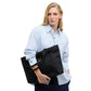 Barbour Black Cotton Handbag