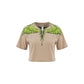 County of Milan Beige Cotton T-Shirt