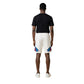 County of Milan Cream Cotton Bermuda Shorts