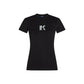 Karl Lagerfeld Black Cotton T-Shirt