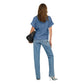 Only Blue Lyocell Shortsleeve Shirt