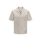 Only & Sons Beige Cotton Shortsleeve Shirt