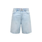 Only & Sons Light Blue Organic Cotton Bermuda Shorts