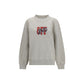 Off-White Gray Cotton Sweatshirt