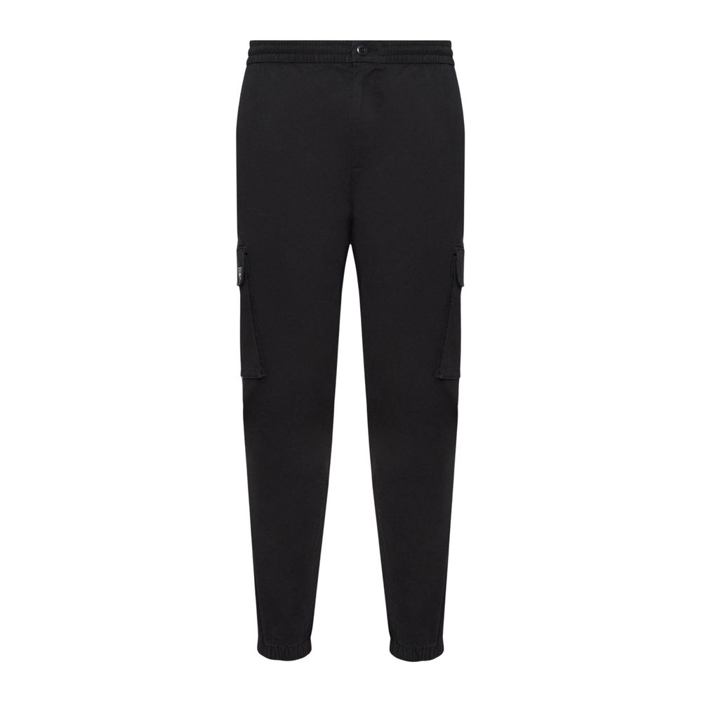 Calvin Klein Jeans Black Cotton Cargo Pants