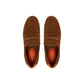 Tommy Hilfiger Brown Suede Leather Slip-On Loafers