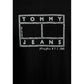 Tommy Hilfiger Jeans Black Recycled Cotton T-Shirt