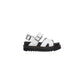 Dr. Martens White Leather Strap-On Sandals
