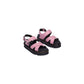 Dr. Martens Pink Leather Platform Sandals