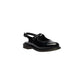 Dr. Martens Black Leather Flat Sandals