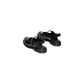 Dr. Martens Black Leather Flat Sandals