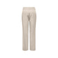 Only Beige Viscose Casual Pants