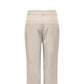 Only Beige Viscose Casual Pants