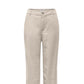 Only Beige Viscose Casual Pants