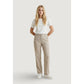 Only Beige Viscose Casual Pants