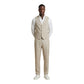 Gianni Lupo Beige Linen Casual Pants