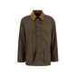 Barbour Green Cotton Full-Length Jacket