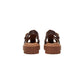 Timberland Brown Leather Flat Sandals