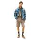 Tommy Hilfiger Jeans Beige Recycled Cotton Cargo Shorts