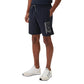 EA7 Emporio Armani Blue Cotton Bermuda Shorts