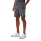 EA7 Emporio Armani Gray Cotton Bermuda Shorts