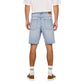 Only & Sons Light Blue Cotton Bermuda Shorts