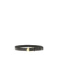 Khaite Black Calf Leather Bos Taurus Regular Belt