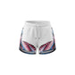 County of Milan White Cotton Short And Mini Shorts