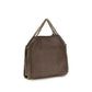 Stella McCartney Brown Suede Leather Handbag