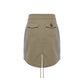 Philipp Plein Blue Cotton Women Skirt