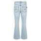 Philipp Plein Blue Cotton Women's Jeans